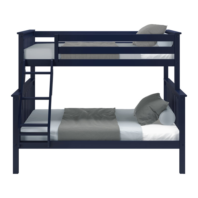 Harriet Bee Bolles Twin Over Full Solid Wood Standard Bunk Bed by Harriet Bee & Reviews Wayfair